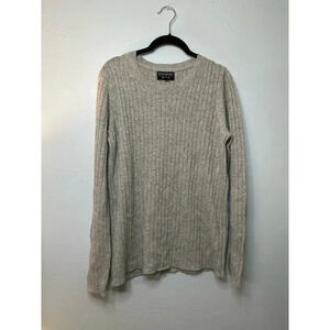 Banana Republic Filpucci Wool Sweater Men's Size XL Gray Crewneck Fine Italian